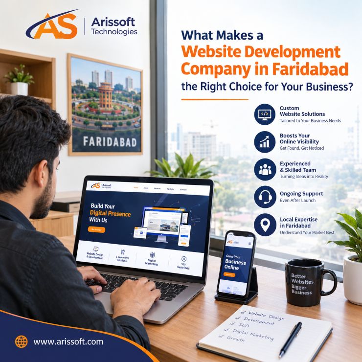  Website Development Company in Faridabad